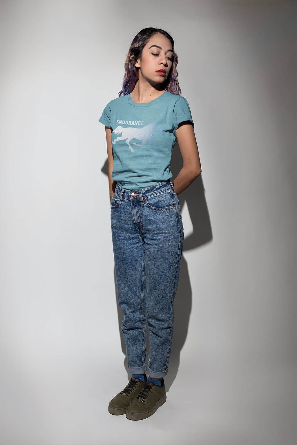 Dynamite Duds Napoleon Dynamite endurance horse t-shirt woman