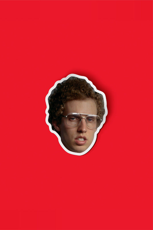 Napoleon Dynamite Face Sticker