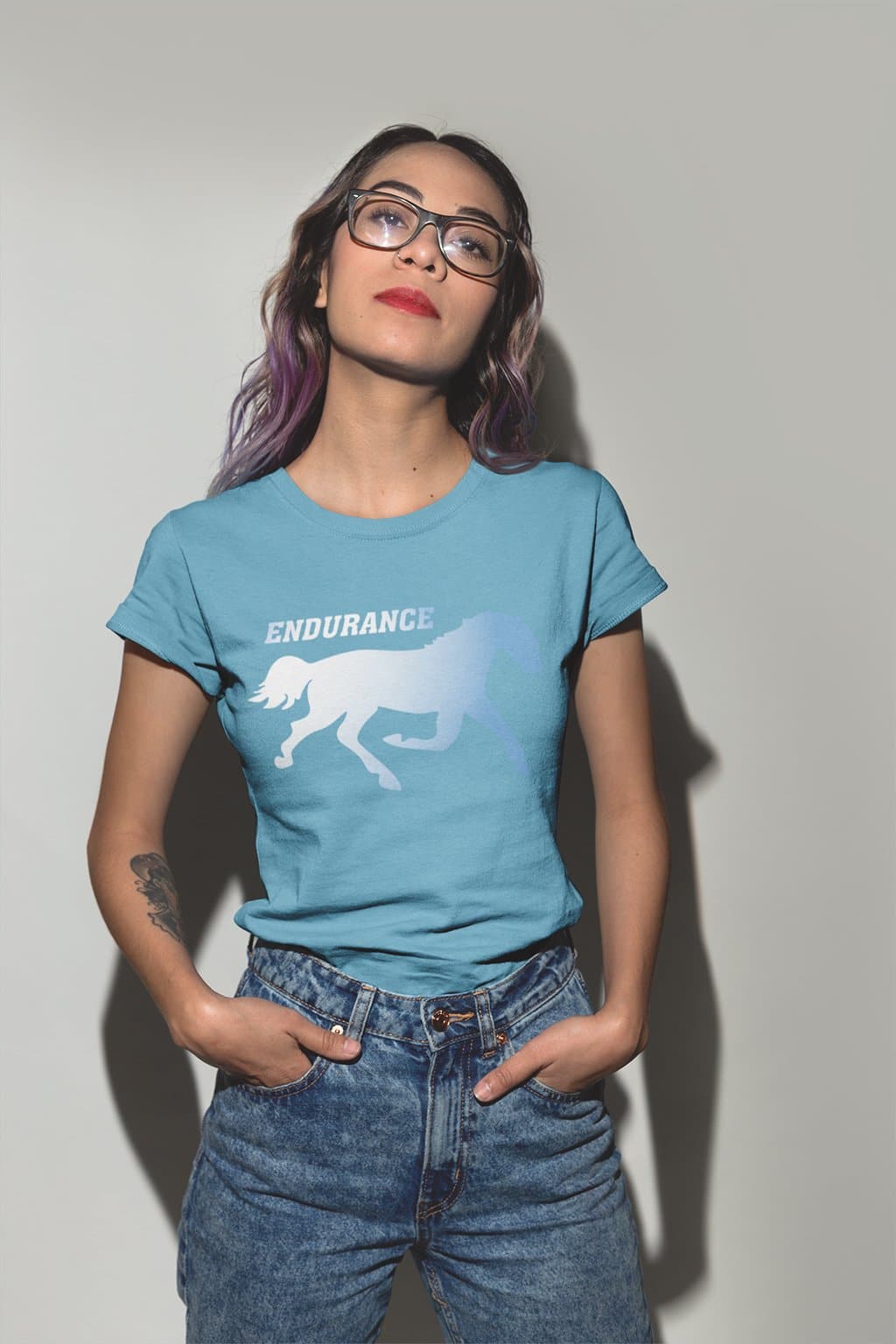 Dynamite Duds Napoleon Dynamite endurance horse t-shirt woman