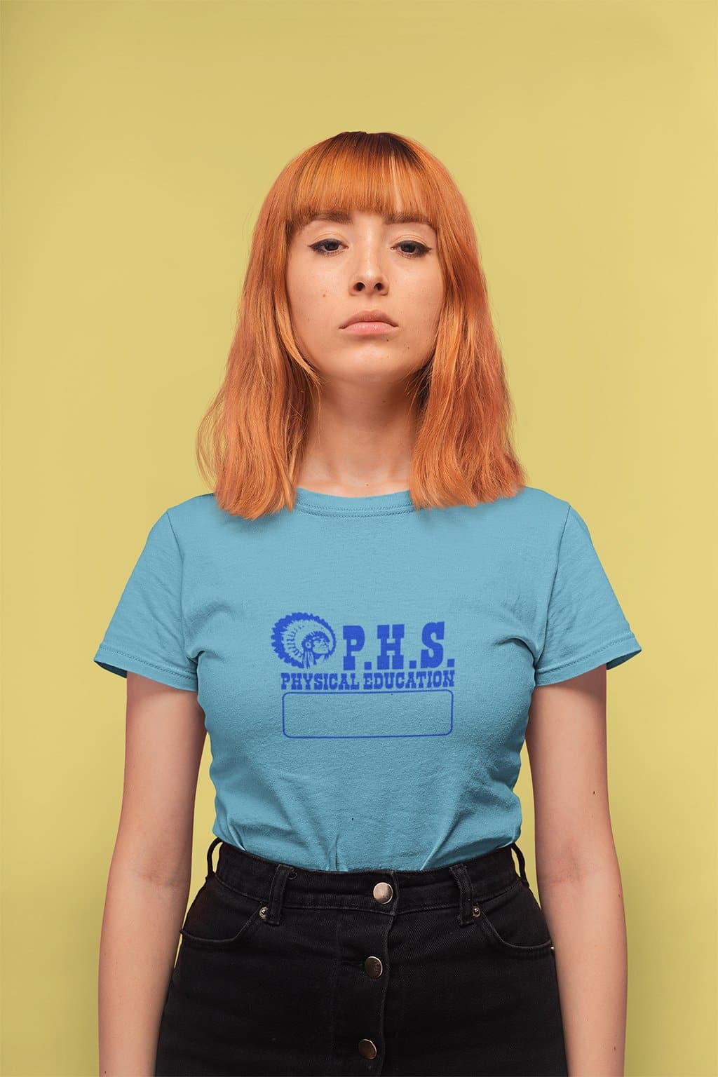 Dynamite Duds Napoleon Dynamite PHS physical education gym t-shirt woman